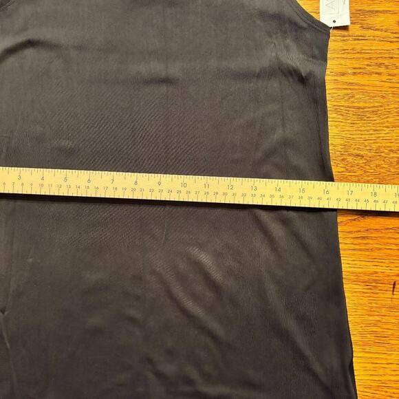 A'nue Miami A Line Tank Stretchy Black Women's Size Petite Small Made in USA NWT - Picture 10 of 12